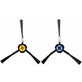 Kit de pièces de rechange pour ETA Falco Smart, Silvercrest SSR A1 SSR AL1, Tesla Robostar T82 (1x Brosse principale, 2x Filtre, 4x Brosse latérale, 2x Chiffon de vadrouille)