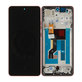 Écran pour Motorola Moto G86 5G, tactile avec cadre, Chrysanthemum, 5D68C30477, Genuine Service Pack
