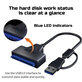 Adaptateur USB 3.0 / USB-C vers SATA pour HDD/SSD 2.5" et 3.5", avec alimentation