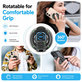Support magnétique pour téléphone avec béquille, compatible avec MagSafe, noir