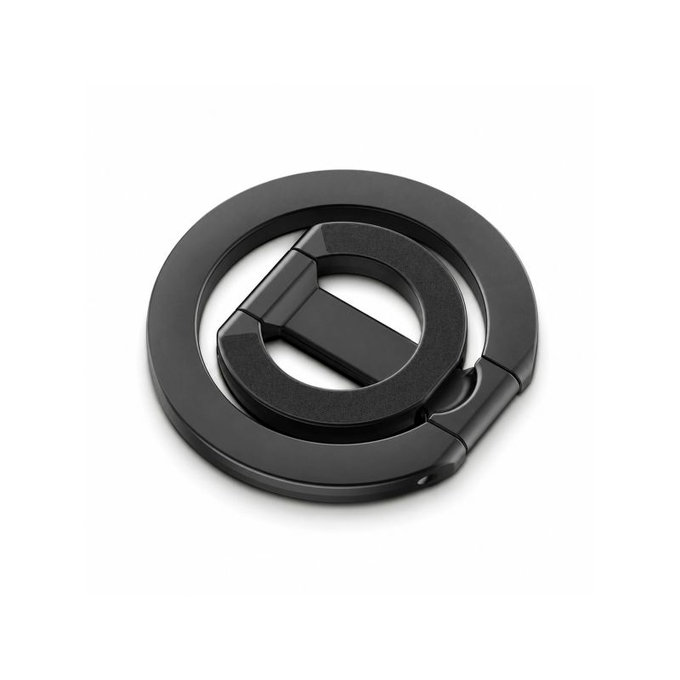 Support magnétique double face pliable pour MagSafe, noir