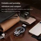 Support magnétique rotatif universel pour téléphone, gris