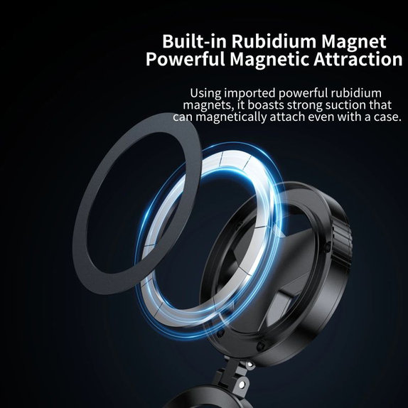 Filtre polarisant CPL 52mm avec support magnétique pour smartphone