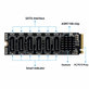 Carte d'extension M.2 NVMe avec 6 ports SATA III