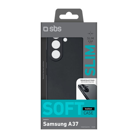 SBS - Coque Instinct pour Samsung Galaxy A37, noir