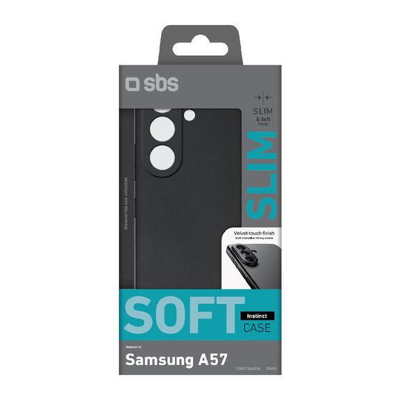 SBS - Coque Instinct pour Samsung Galaxy A57, noir
