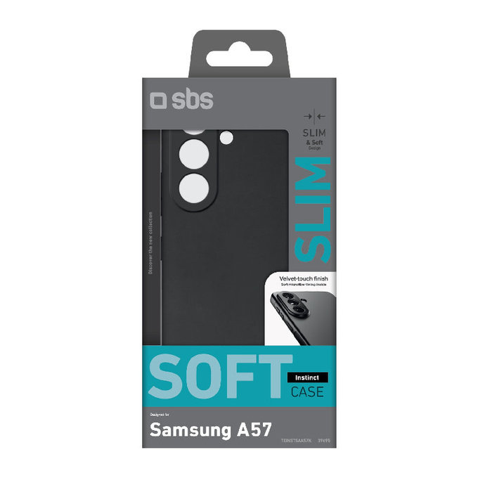 SBS - Coque Instinct pour Samsung Galaxy A57, noir