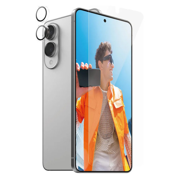 Bundle 2-en-1 pour Samsung Galaxy S25 Edge, PanzerGlass