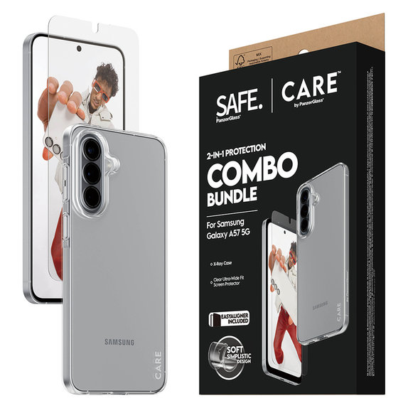 Bundle 2-en-1 pour Samsung Galaxy A57, PanzerGlass