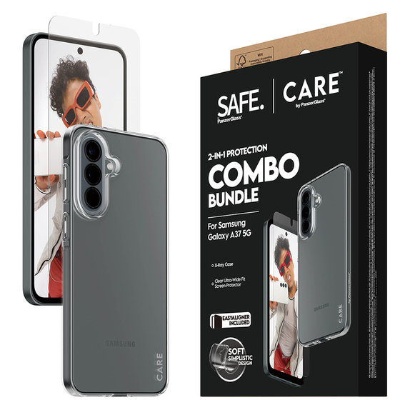 Bundle 2-en-1 pour Samsung Galaxy A37, PanzerGlass