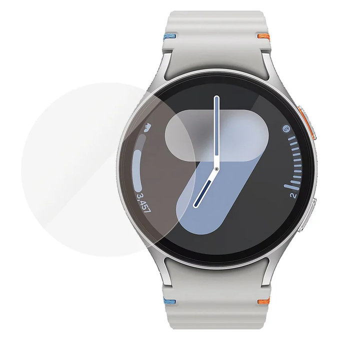 Verre trempé UWF pour Samsung Galaxy Watch7 44 mm, Clair, PanzerGlass