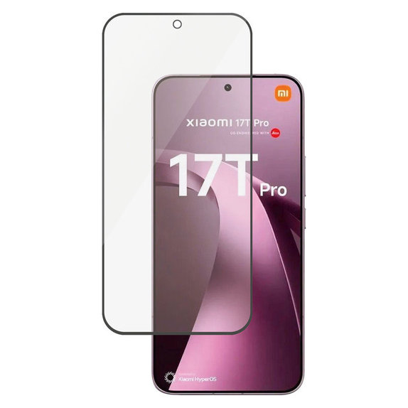 Verre trempé UWF pour Xiaomi 17T Pro, Noir, PanzerGlass