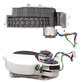 Roue avec moteur, Droite, Blanc pour 360 S9
