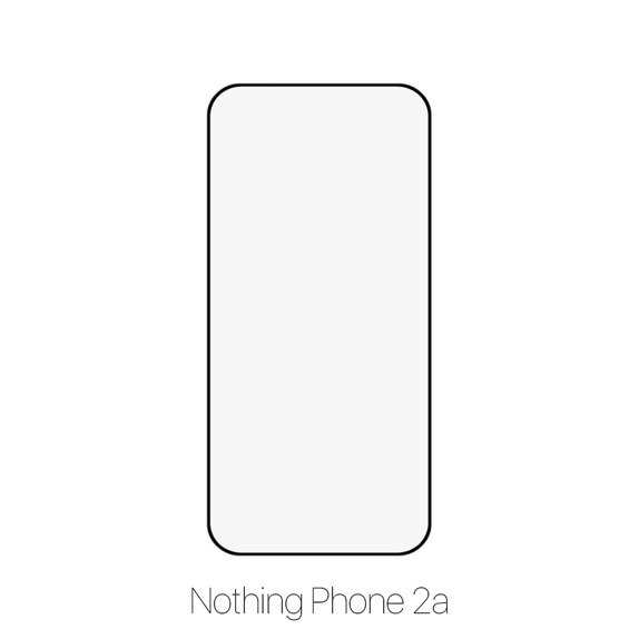 FixPremium FullCover Glass - Verre trempé pour Nothing Phone (2a)