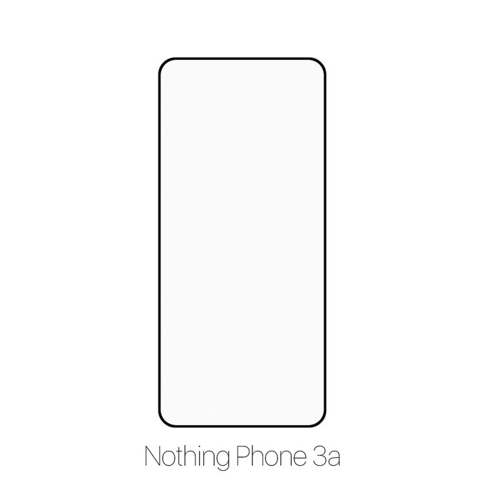 FixPremium FullCover Glass - Verre trempé pour Nothing Phone (3a)