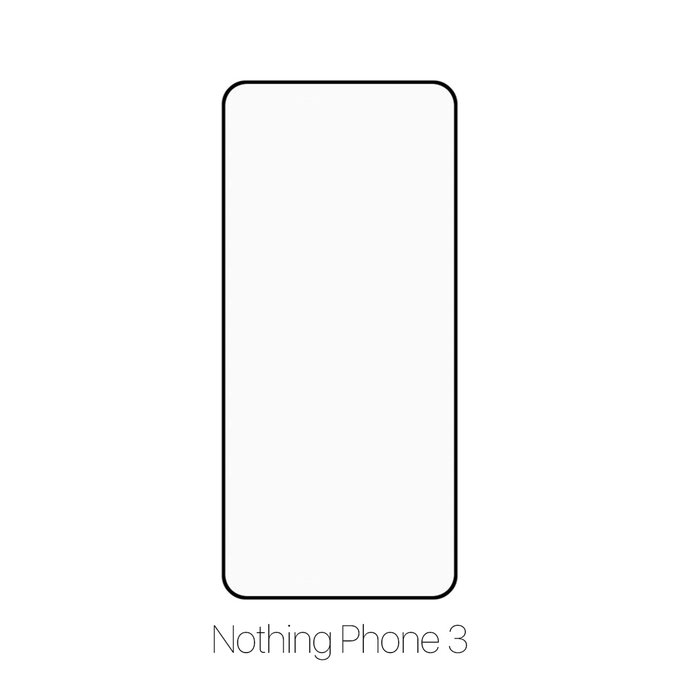 FixPremium FullCover Glass - Verre trempé pour Nothing Phone 3