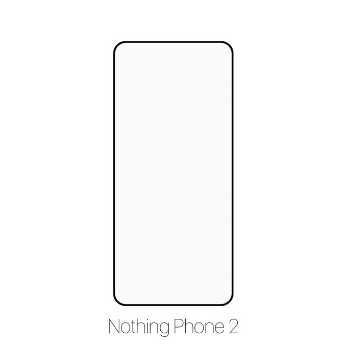 FixPremium FullCover Glass - Verre trempé pour Nothing Phone 2