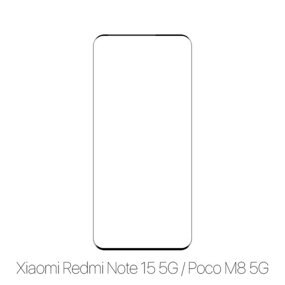 FixPremium FullCover Glass - Verre trempé pour Xiaomi Redmi Note 15 5G, Poco M8 5G