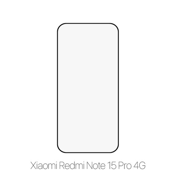 FixPremium FullCover Glass - Verre trempé pour Xiaomi Redmi Note 15 Pro 4G