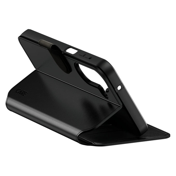 Étui Wallet Kickstand pour Samsung Galaxy A27, Noir, PanzerGlass