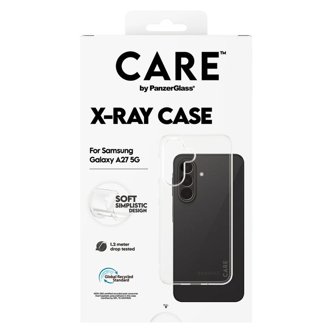 Étui X-Ray pour Samsung Galaxy A27, Transparent, PanzerGlass