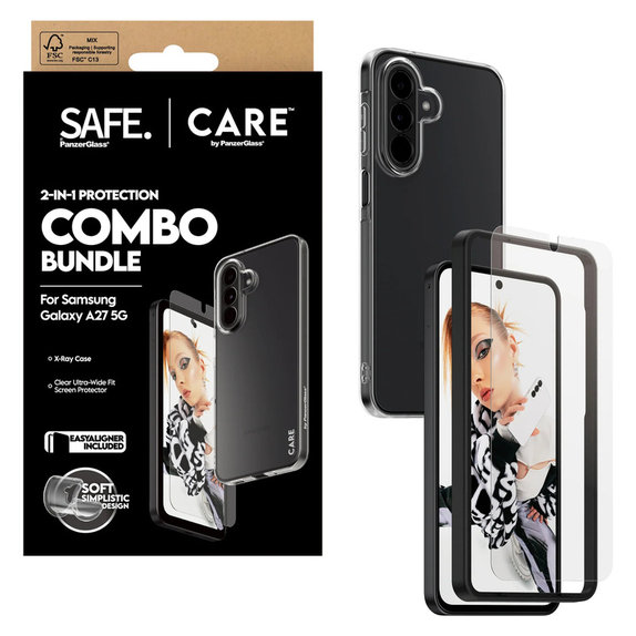 Bundle 2-en-1 pour Samsung Galaxy A27, PanzerGlass