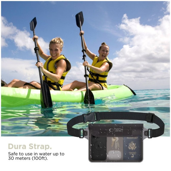 Coque étanche UWP10 10 Inch, noire/transparente, Tech-Protect