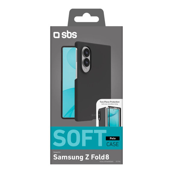 Étui Instinct pour Samsung Galaxy Z Fold8, Noir, SBS