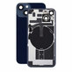 Verre de coque arrière pour iPhone 14, Midnight, Pulled A