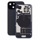Verre de coque arrière pour iPhone 15, Black, Pulled A