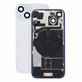 Verre de coque arrière pour iPhone 15, Blue, Pulled A