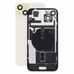 Verre de coque arrière pour iPhone 15 Plus, Yellow, Pulled A