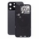Verre de coque arrière pour iPhone 15 Pro Max, Black Titanium, Pulled A