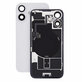Verre de coque arrière pour iPhone 16, White, Pulled A