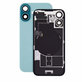 Verre de coque arrière pour iPhone 16, Teal, Pulled A