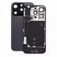 Verre de coque arrière pour iPhone 16 Pro, Black Titanium, Pulled A