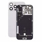 Verre de coque arrière pour iPhone 16 Pro Max, White Titanium, Pulled A