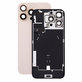 Verre de coque arrière pour iPhone 16 Pro Max, Desert Titanium, Pulled A