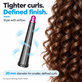 Embout long pour boucles pour Dyson Airwrap HS01, HS05, 20 mm, Nickel / Fuchsia