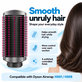 Brosse lissante ferme pour Dyson Airwrap HS01, HS05, Iron / Fuchsia