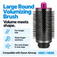 Brosse ronde grande volumisante pour Dyson Airwrap HS01, HS05, Iron / Fuchsia