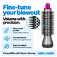 Brosse ronde petite volumisante pour Dyson Airwrap HS01, HS05, Iron / Fuchsia