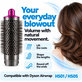 Brosse ronde moyenne volumisante pour Dyson Airwrap HS01, HS05, Iron / Fuchsia