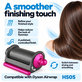 Embout Coanda lissant et séchant pour Dyson Airwrap HS05, Iron / Fuchsia