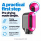 Embout de séchage rapide pour Dyson Airwrap HS01, HS05, Iron / Fuchsia