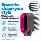 Peigne à dents larges pour Dyson Airwrap HS01, HS05, Iron / Fuchsia