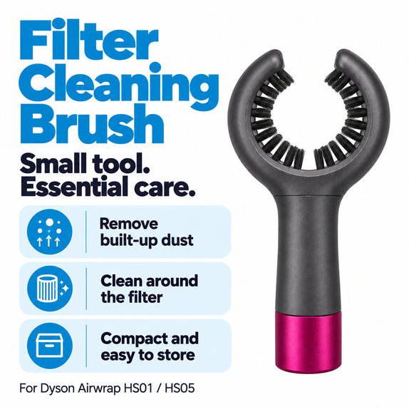 Brosse de nettoyage du filtre pour Dyson Airwrap HS01, HS05