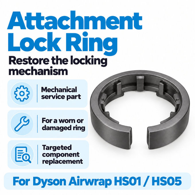 Bague de verrouillage de l’accessoire pour Dyson Airwrap HS01, HS05