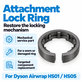 Bague de verrouillage de l’accessoire pour Dyson Airwrap HS01, HS05