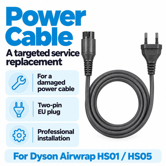 Câble d’alimentation pour Dyson Airwrap HS01, HS05